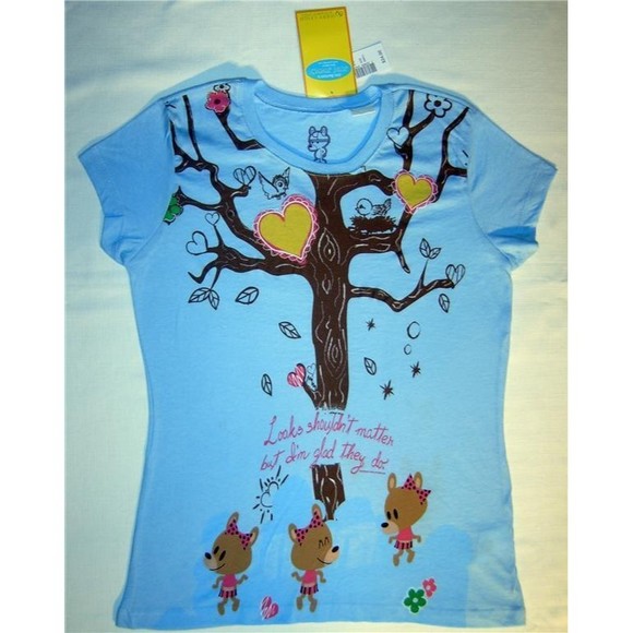 Y2K Jim Benton T Shirt NEW Old Stock JRS Looks Shouldn't Matter 2007 - Picture 1 of 4